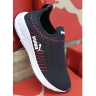 Promoção 2022: Tenis Masculino Confortavel e Resistente - Desconto Online - PRETO/VERMELHO