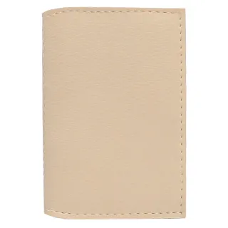 Porta cartão feminino com carteira - Raryel - Nude