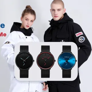 Relógio Masculino Esportivo Marca de Luxo Casual CRRJU Quartzo 2150 - black rose gold