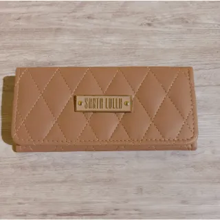 Bolsa de mão média feminina com porta cartões, cédulas e documentos - SL pla bor ROSE