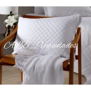 Travesseiros Antialérgicos Altos Macios - Kit com 2 unidades - Único