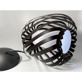 Pendente Lustre Utron Junco Apple Copo 26cm - Cores - palha