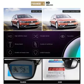 Óculos Esportivos Polarizados Masculino Alta Qualidade UV400 - Raryel - C3