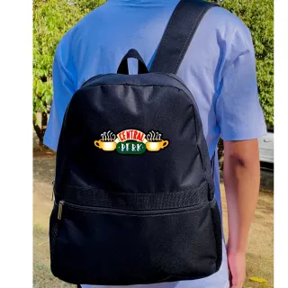 Grande Mochila Multifuncional Masculina Feminina SERIES - Preto