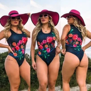 Moda 2022: Maiô Regata Feminino em Suplex - Corrente