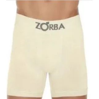 Cuecas Boxer Zorba Seamless Algodão - Kit 10 unidades - Preta,Bco,Cinza,Marinho,Outras