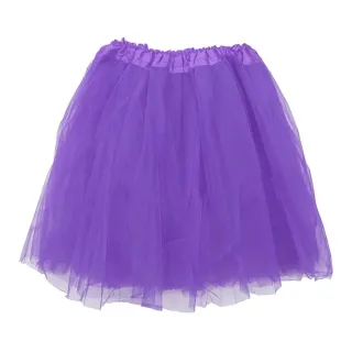 Saia de Tule Adulto e Infantil para Festas e Eventos - Cores Variadas - Verde