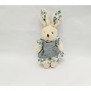 Pelúcia Coelha de Páscoa 17,5cm - Promoção Imperdível! - Verde poa branco