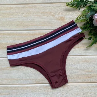 Conjunto de 5 Calcinhas Tanga Confortável Cintura Alta - GG 42/44