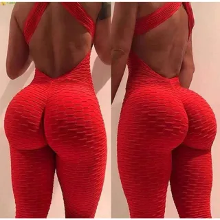 Brocada academia macacão levanta bumbum - Verde Claro