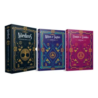 8 Livros - Box Sherlock Holmes + Box Nórdicos - Único