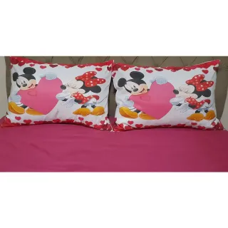 Poliéster Jogo de Lençol Casal Temático 3 Peças - Diversos - 11 VERMELHO