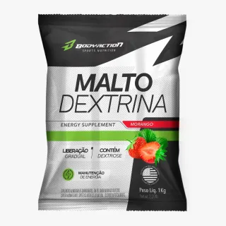 Bodyaction Malto Dextrin 1kg - Maltodextrina - Laranja com Acerola