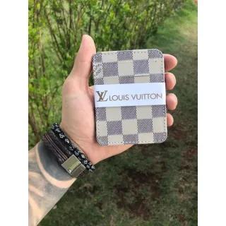 Várias marcas e modelos de Carteira Masculina Mágica unissex - versace branca\roxo