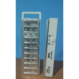 Luminária de Led 30 Led - Luz de Emergência e Lanterna - MODELO SEM LANTERNA  01