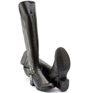 Promoção Outono Inverno: Bota Montaria Cano Alto Dona Beja! - Preto