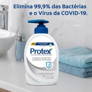 Protex Limpeza Profunda Sabonete Líquido para as Mãos 220ml - Único