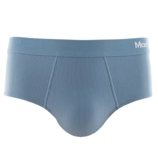 Mash Slip Cueca Microfibra Risca de Giz - CINZA MEDIO