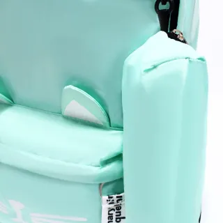 Moda Fashion Mochila Feminina Nylon Impermeável - Verde Escuro