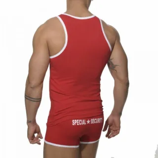 Regata Gola Redonda Masculina Cavada de Malha Costas Nadador - Azul Escuro