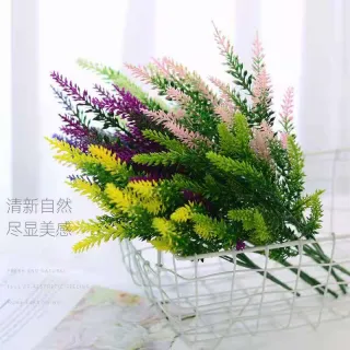 Decoração Casamento Flores Artificiais Buquê MT-1111-1 - Rosa Pink