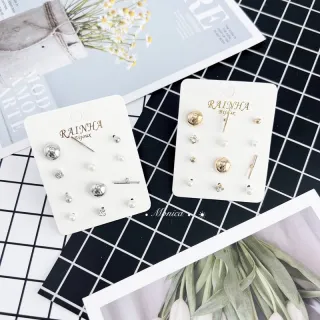 Brincos Feminino Kit 6 Pares Variado Bijuterias Fina Sortidos - Dourado-Aleatorio