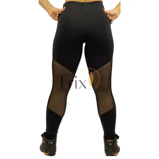 Legging Feminina com Rede Tule - Roupas Online Raryel - G
