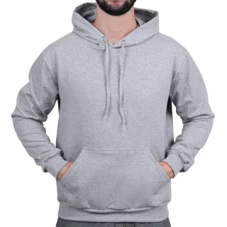 Blusa de Frio Flanelada Com Capuz, Moletom Canguru Feminino e Masculino Unissex - Rosa Bebe