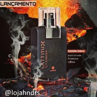 Promoção Perfume Original Lattitude Stamina Hinode 100ml - Único