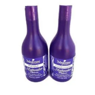 Maycrene Cosméticos - Kit Capilar Matizador Platinum - Pronta Entrega - Único