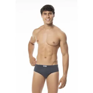 Kit Cueca Slip Algodão Lisa - Keeper (3 peças) - GG