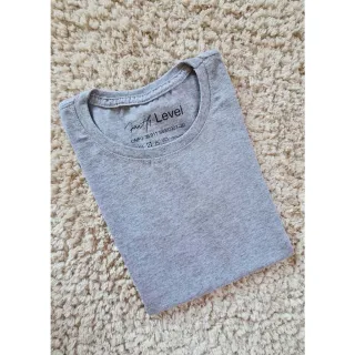 Blusa Feminina Lisa de Algodão, T-Shirt Gola Redonda Basica - Vermelho