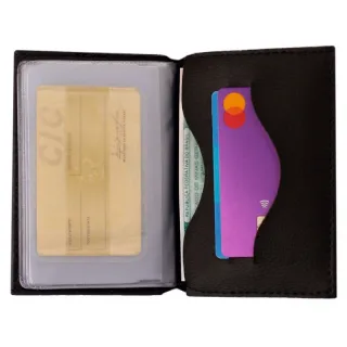 Porta cartão feminino com carteira - Raryel - Nude