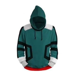 Uniforme Midorya Full - Blusa Moletom Boku no Hero Academia - Verde