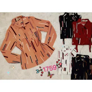 Camisa Social Feminina - Modelos e Estilos - Vermelho