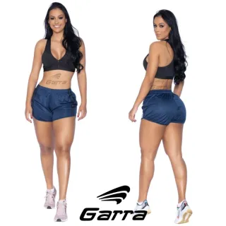 Dri-fit Fitness Preto Shortinho Feminino para academia - CINZA COM LISTRAS PRETAS