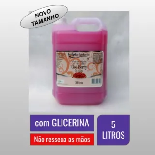 Sabonete líquido BellPlus com Glicerina - Goji Berry - 5 litros - Único