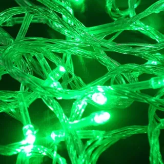 Fio de led pisca pisca natal 100 leds 9m 8 funções - branco colorido azul rosa vermelho verde roxo - Roxo