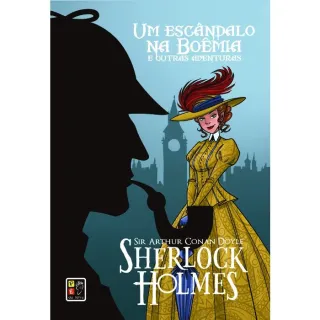 Sacola personalizada + Box Sherlock Holmes - 6 Livros - Único