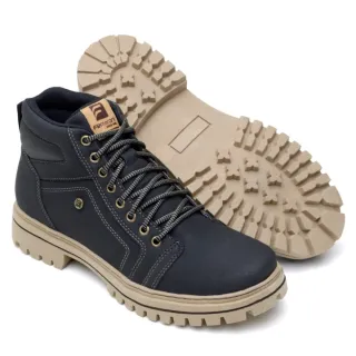 Promoção Lançamento: Bota Coturno Eco Vegano Ferraroni Trekking Lenhador - Marrom
