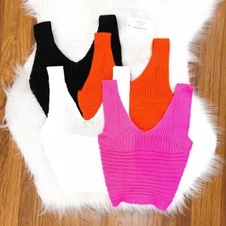 Regatinha Tricot Moda Blogueira Cropped Blusa de Trico - Verde