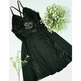 Microfibra Rendada Sensual Camisola Bonita Sem Bojo Cruzado Costas