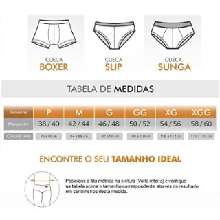 Envio Imediato! Kit com 10 Cuecas Boxer Zorba Original Masculina em Microfibra - Detalhes de Fabricação (brancas) - GG