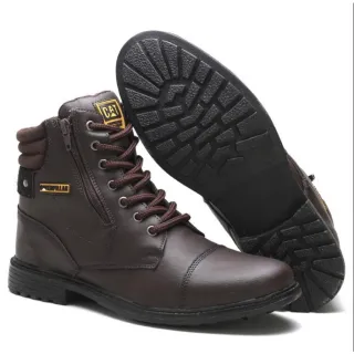 Promoção Bota Coturno Confort Caterpillar Masculina - Preço Baixo! - Marrom