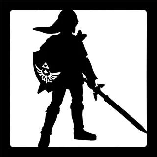 Quadro Vazado Gamer Geek em MDF 3mm - Decoração Original - The Witcher DV_0419