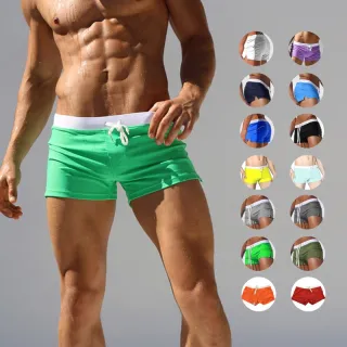 Roupa de Banho Masculina Sexy - Bermuda Maiô Sunga - white