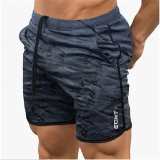 Shorts de Corrida Masculino Ginásio Respirável - Raryel - Azul