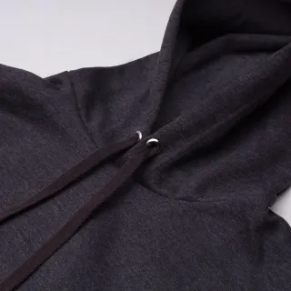 Moletom Cinza Chumbo Unissex com Capuz - Blusa Canguru Inverno - Rosa