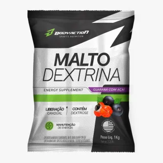 Bodyaction Malto Dextrin 1kg - Maltodextrina - Laranja com Acerola
