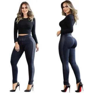 Legging Fitness Feminina Montaria Cirrê Suplex Alta Cintura - Marsala